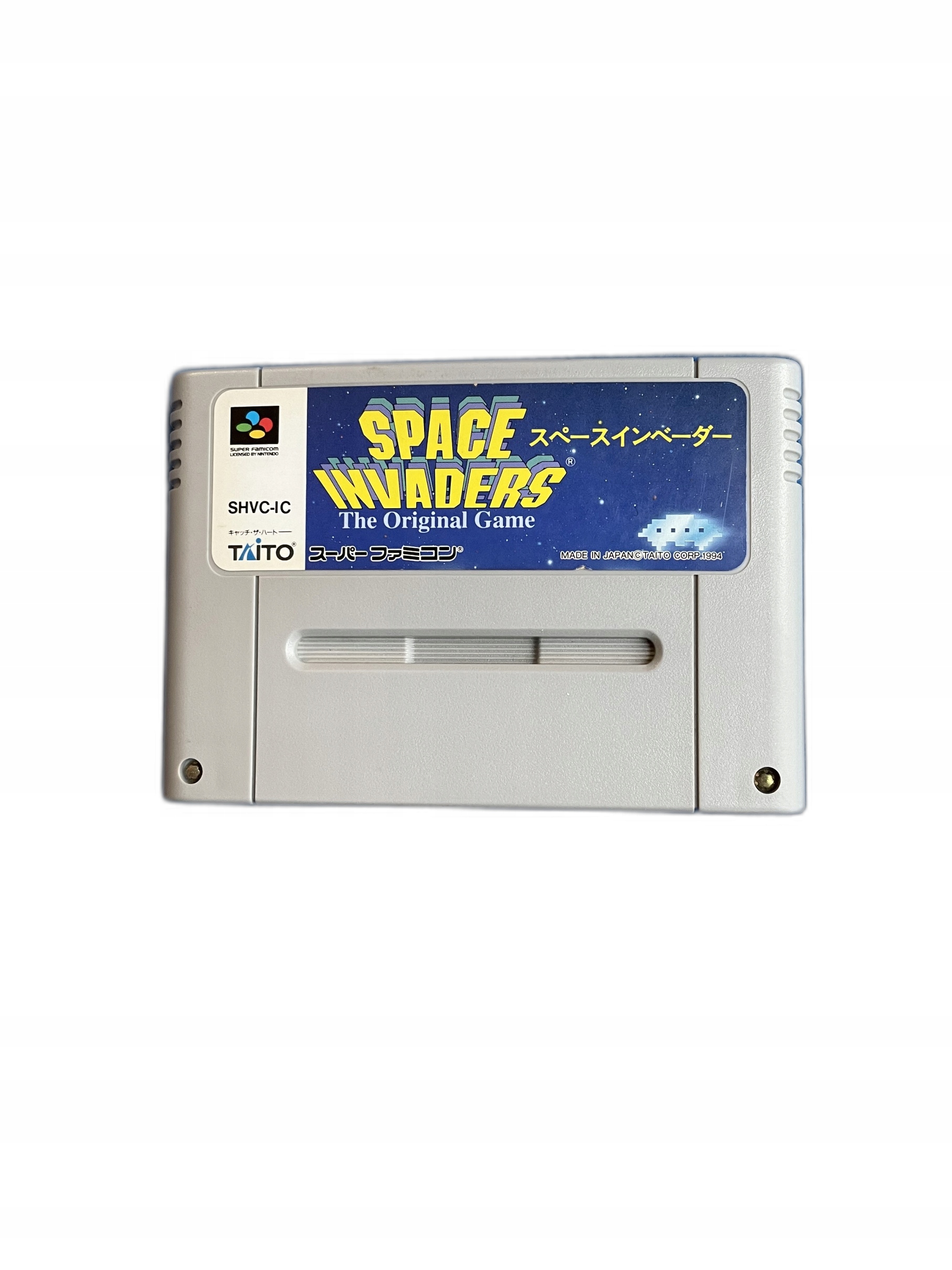 Space Invaders SFC NTSC-J Nintendo SNES pudełkowa