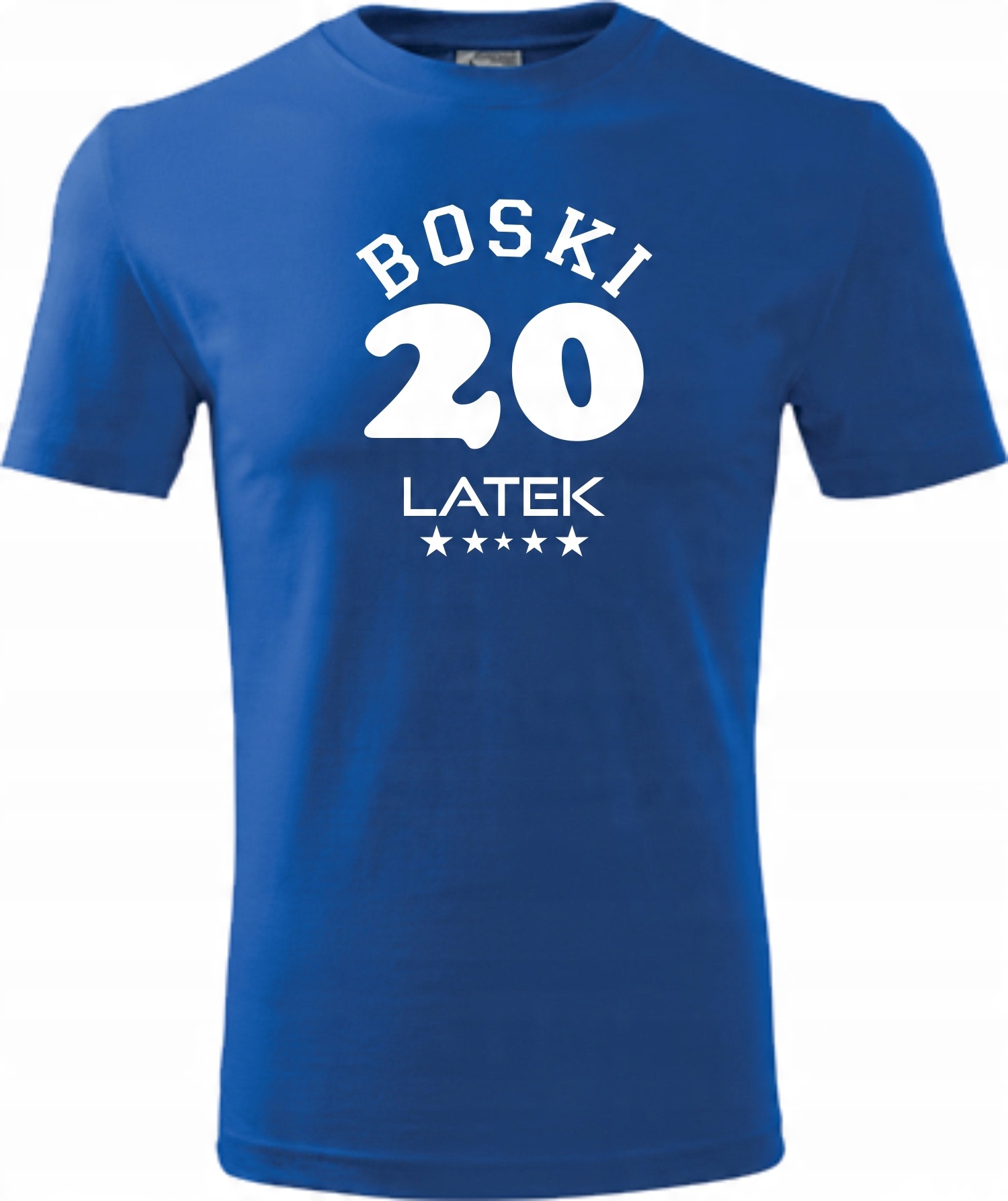

Prezent 20 Urodziny koszulka z nadrukiem Boski M