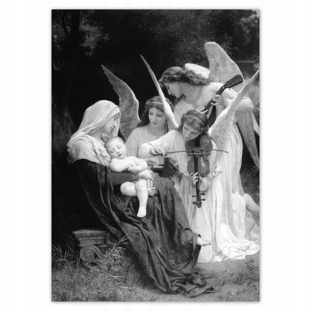 

Naklejki 50x70 Bouguereau Pieśń aniołów