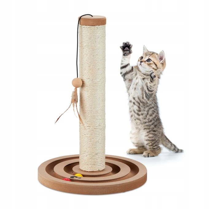 Levně Škrabadlo nízké Relaxdays do 60 cm