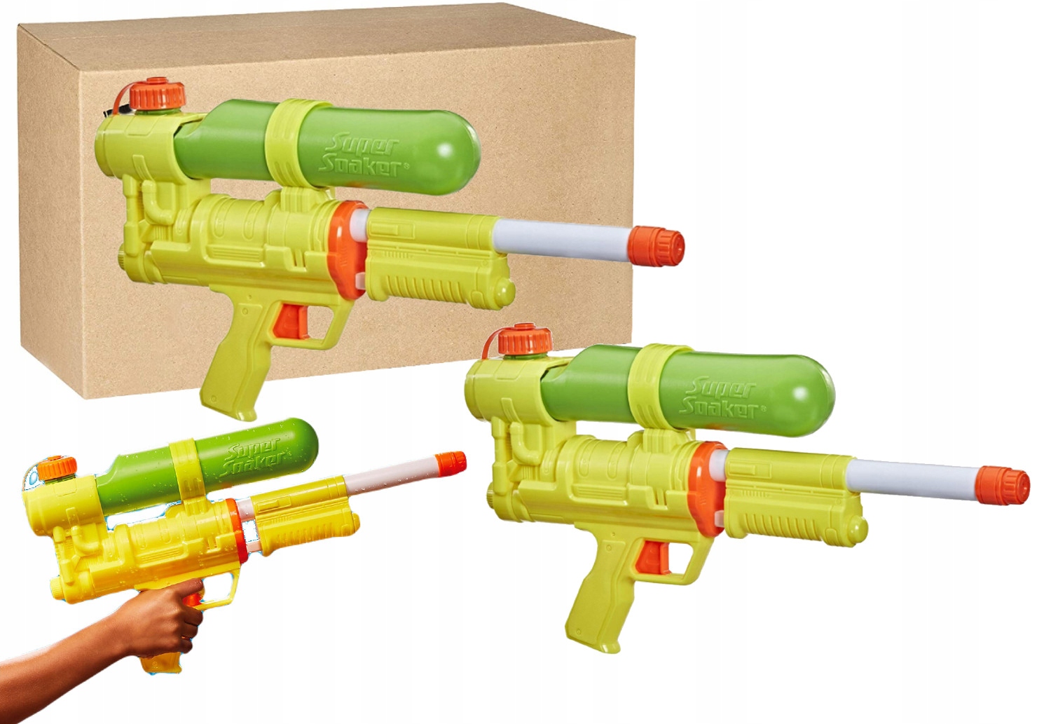 NERF PISTOLET NA WODĘ ZESTAW DLA DWÓCH 2 PACK XP50 Wiek dziecka 6 lat +