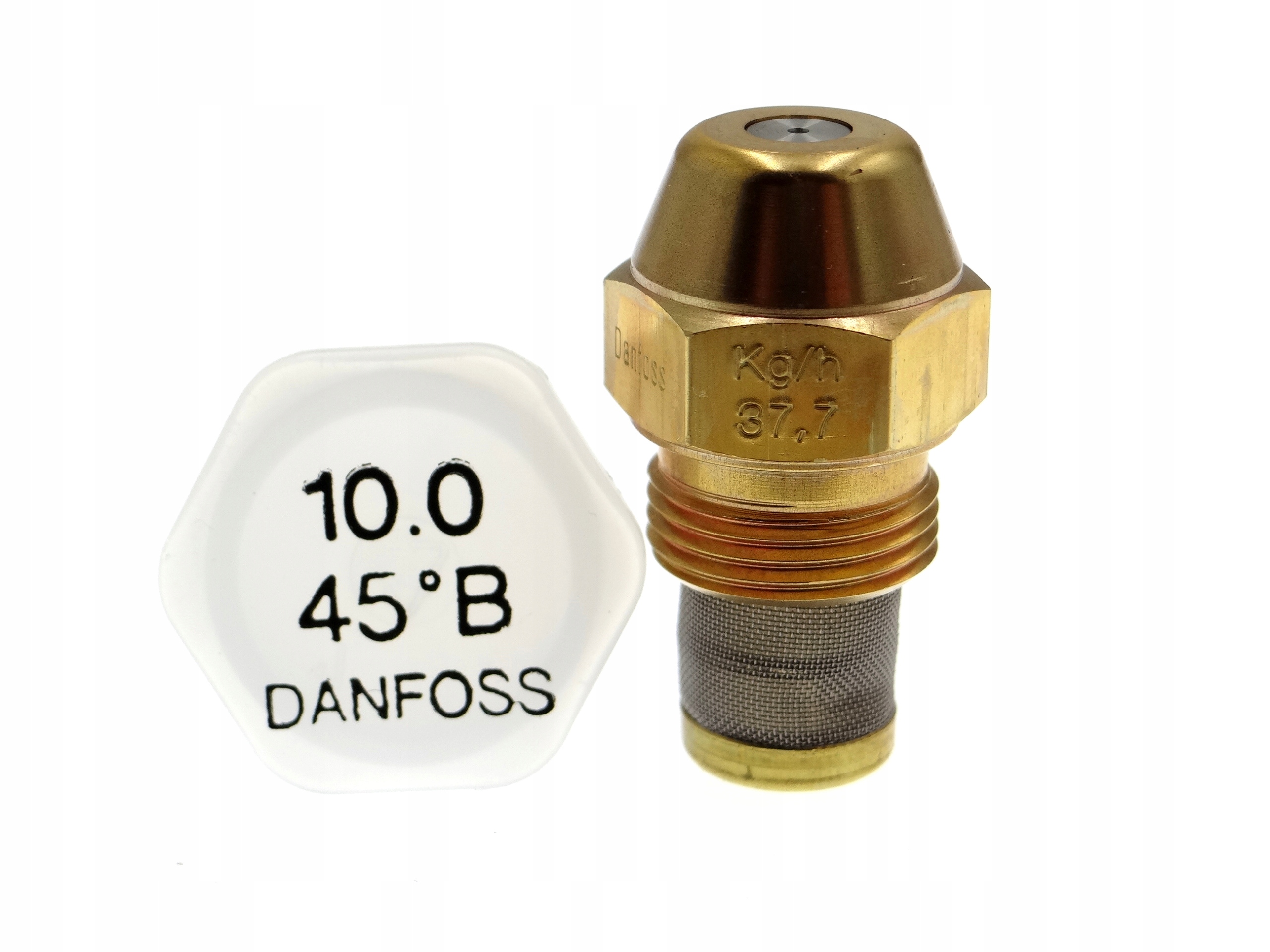 Tryska Danfoss pro olejové hořáky 10,00 USgal/h 45°B 37,70 kg/h