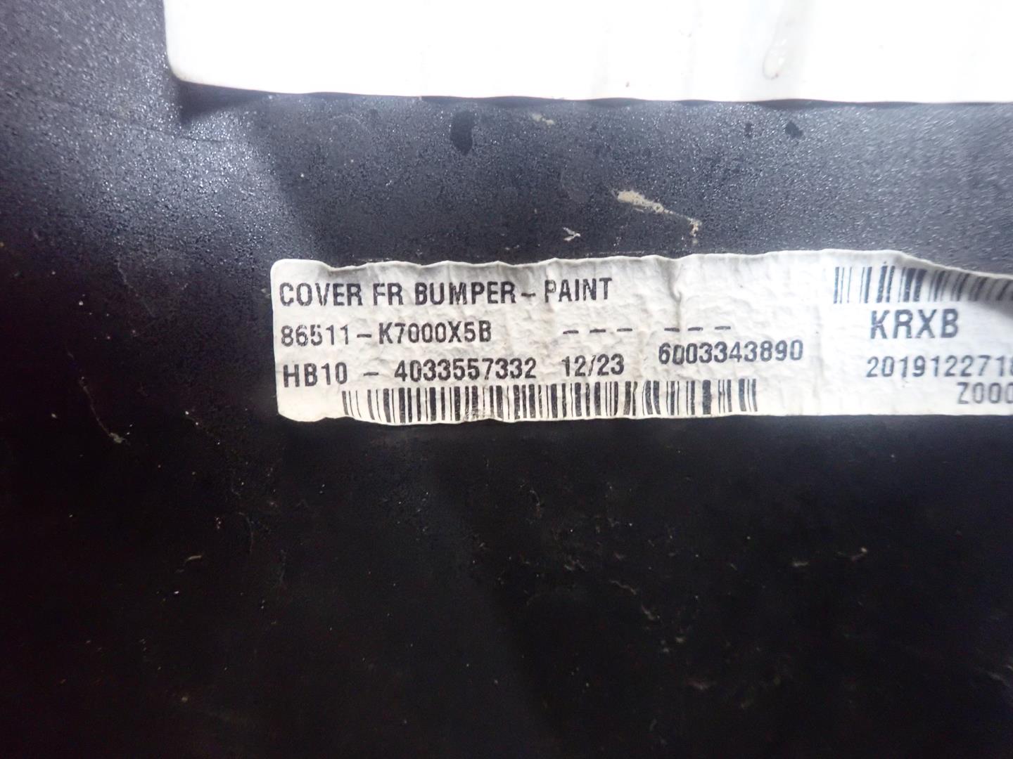bumper front front HYUNDAI I10 III 2020