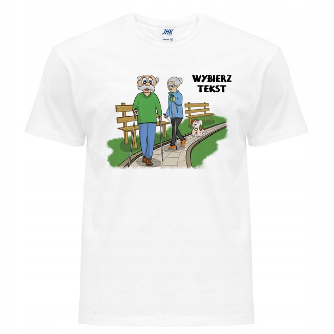 

Koszulka Męska T-shirt Sport Nordic Walking L