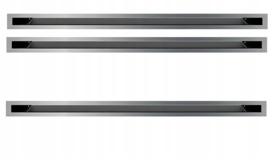 Kratki krbové Luft rovné broušené 3ks 60x10