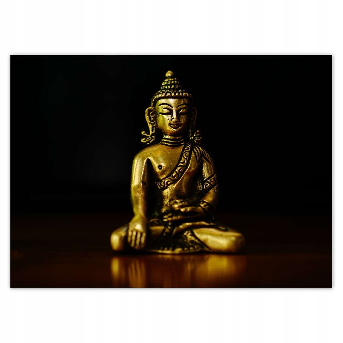 Fototapety 254x184 Zlatý Budha Buddha Zlato