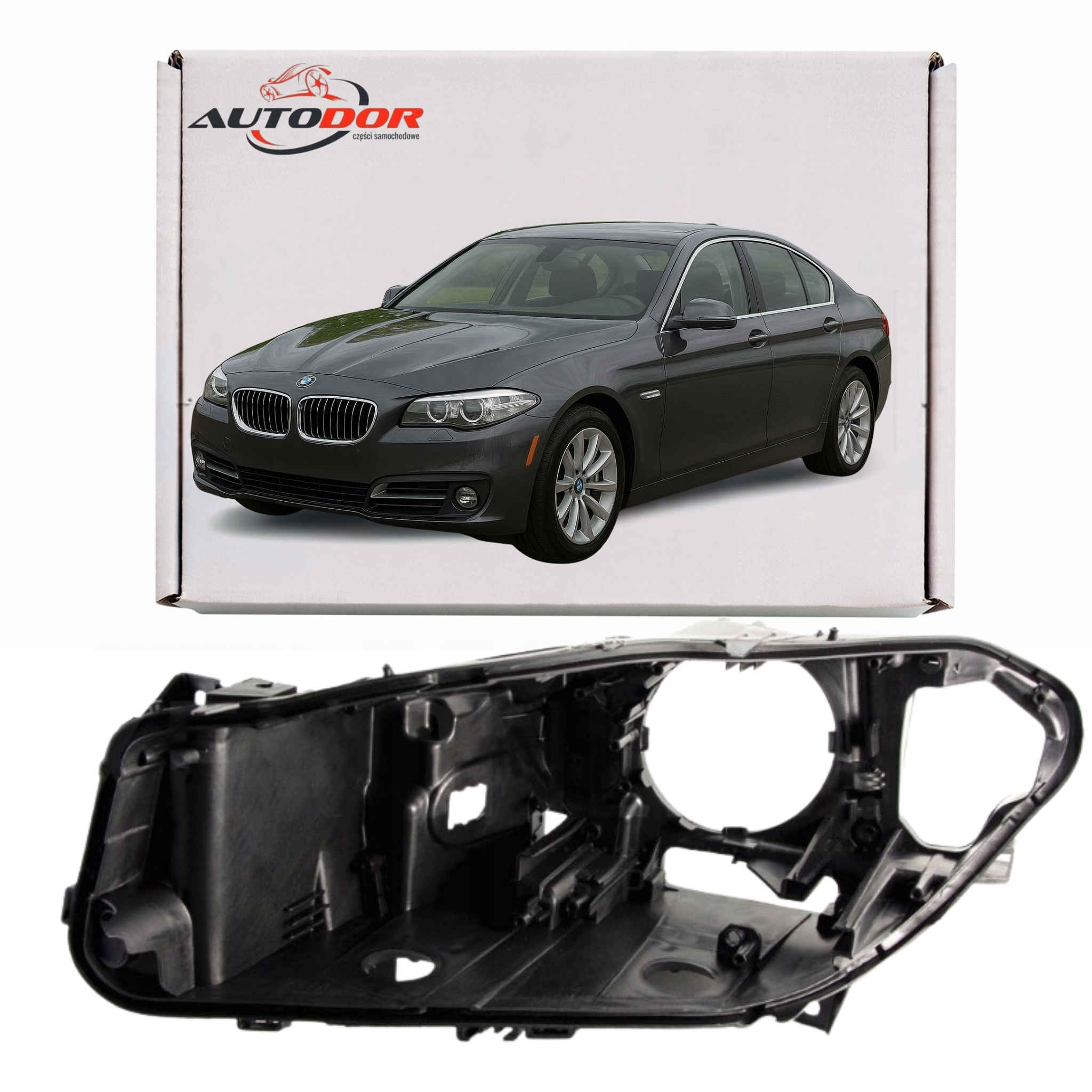 Bmw 5 F10 F11 2010-14 Před Liftem Kryt Světlometu Levý Xenon Afs