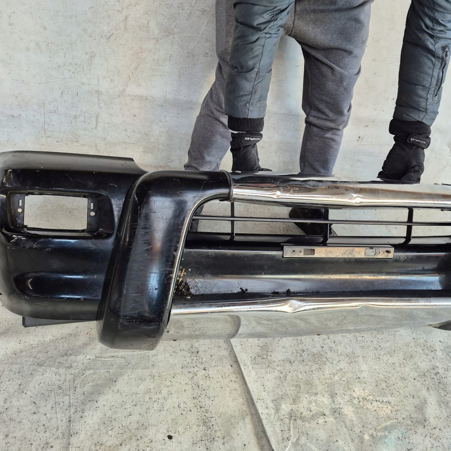 ISUZU D-MAX and 1 02-07 bumper front front