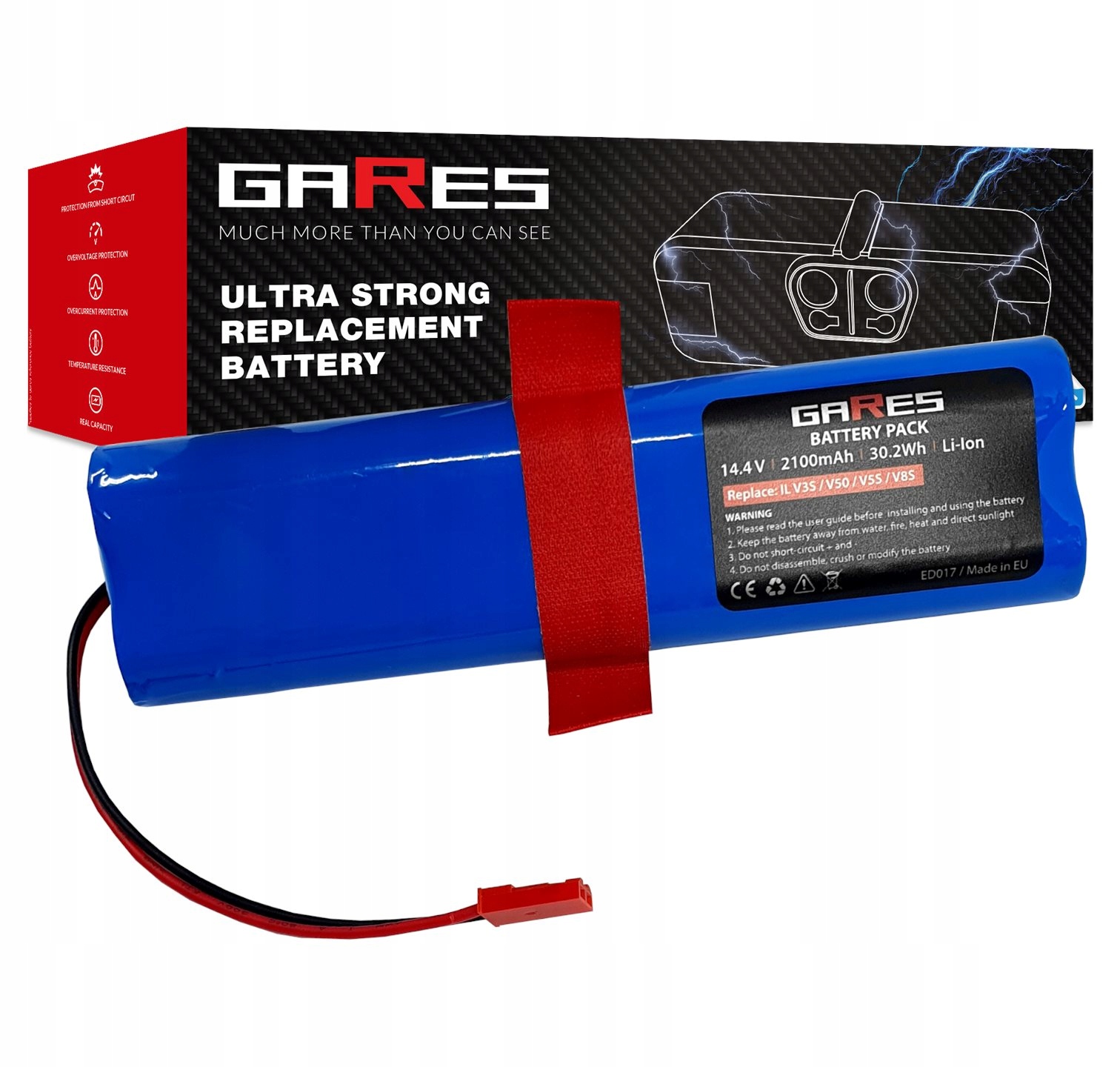 Baterie Akumulátor pro Ilife V5s Pro 14,4V 2,1Ah