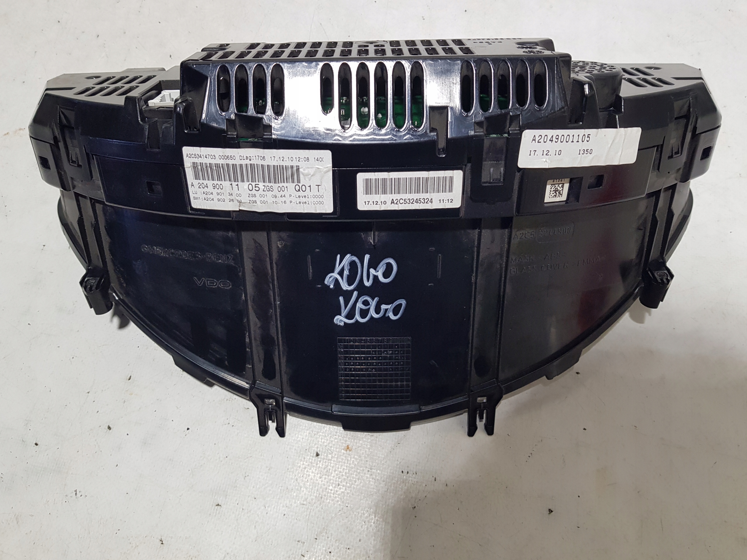 dials dials MERCEDES W204 1.8 CGI 2049001105 UK