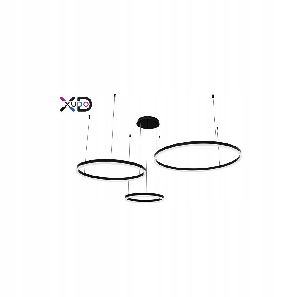 Lustr Led Lampa Mundo 72W Regulace Stmívání Dálkové Ovládání Cct 3000-6500K