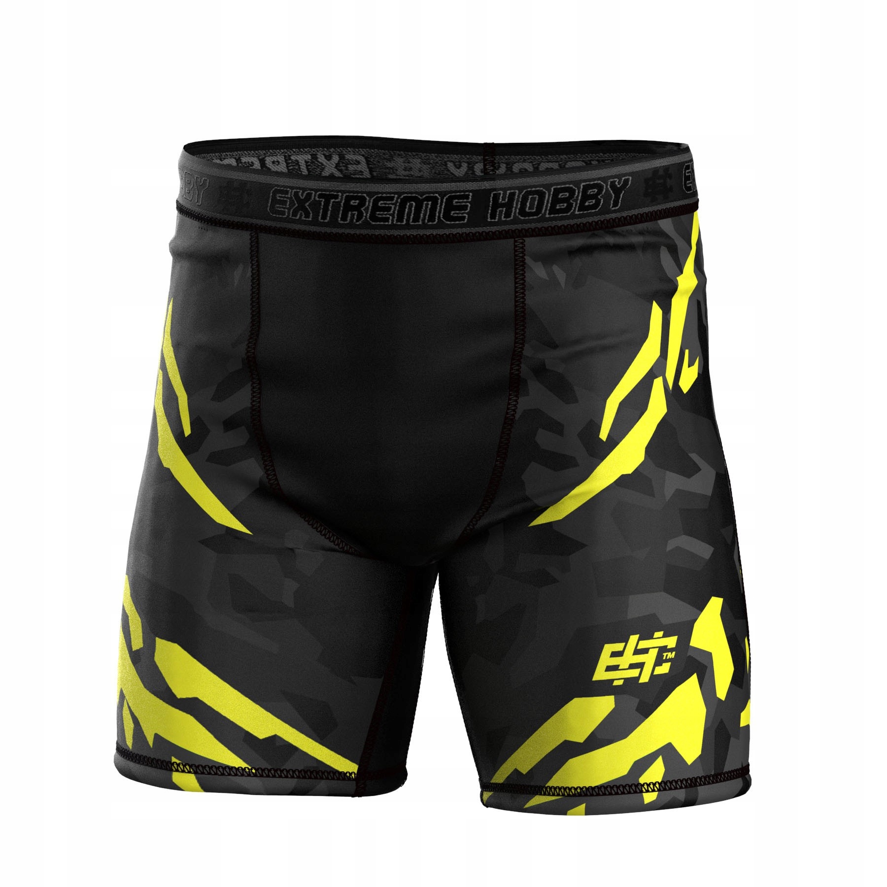 Spodenki Sportowe Męskie do Mma Extrem Hobby Vale Tudo Black Panther M