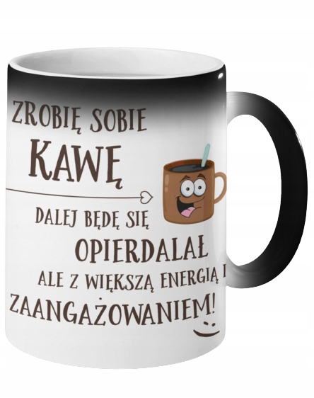 KUBEK MAGICZNY UPOMINEK KAWA PRACA KOLEŻANKA Marka inna