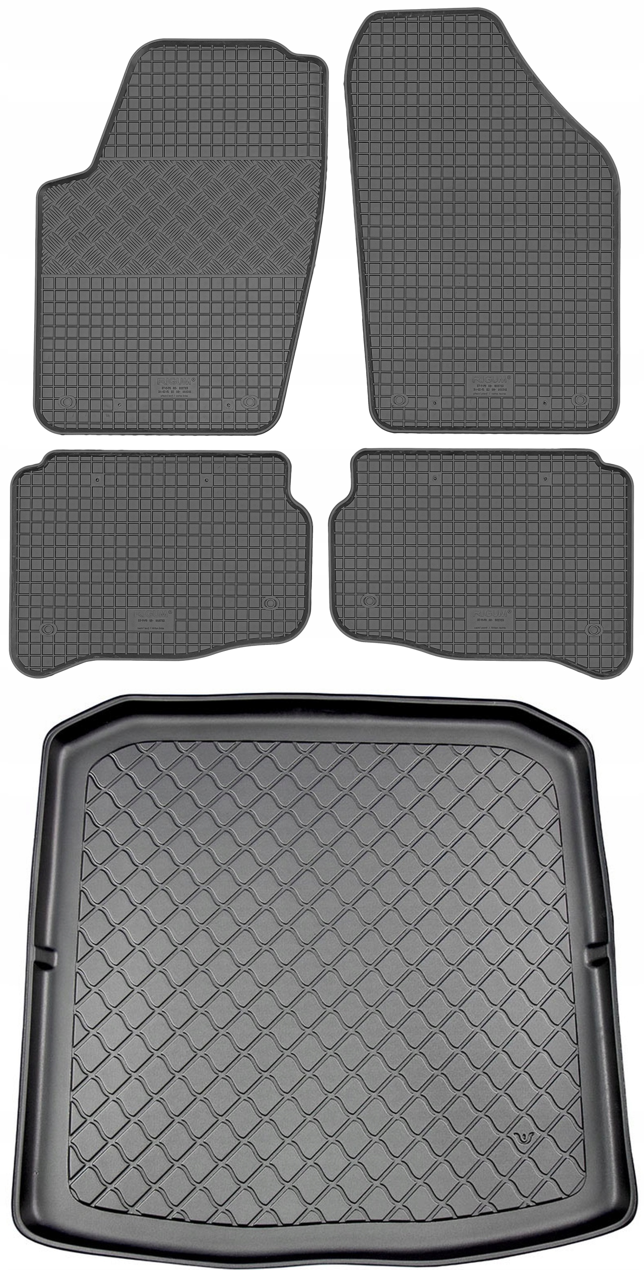 Škoda Fabia I 6Y Kombi 2000-2007 Sada Gumové rohože rohož