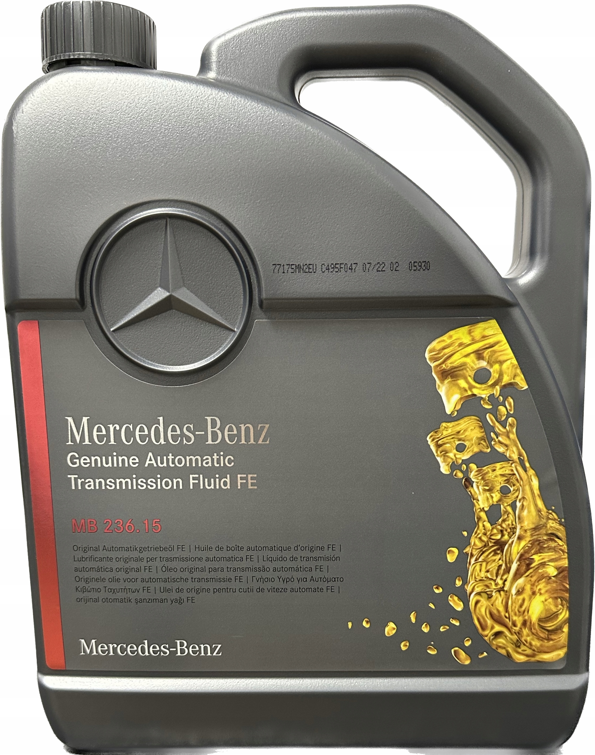 

Mercedes Atf MB236.15 5L. Olej Do Skrzyni Automaty