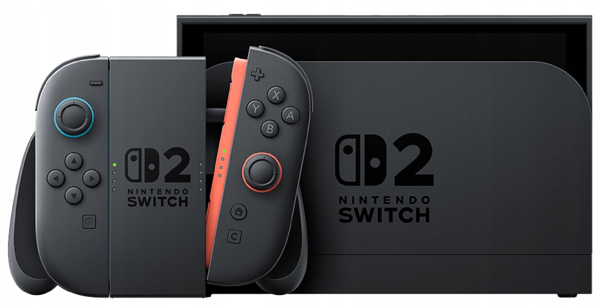 KONSOLA DO GIER 2 KONTROLERY Z MAGNETYCZNYM MOCOWANIEM NINTENDO SWITCH 2
