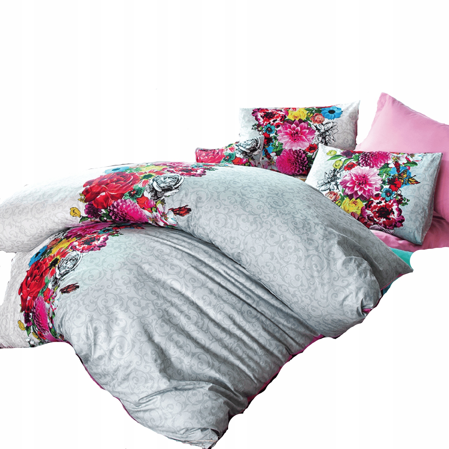 Saténové obliečky Destiny 200x220/50x70 (4). Issimo Home.