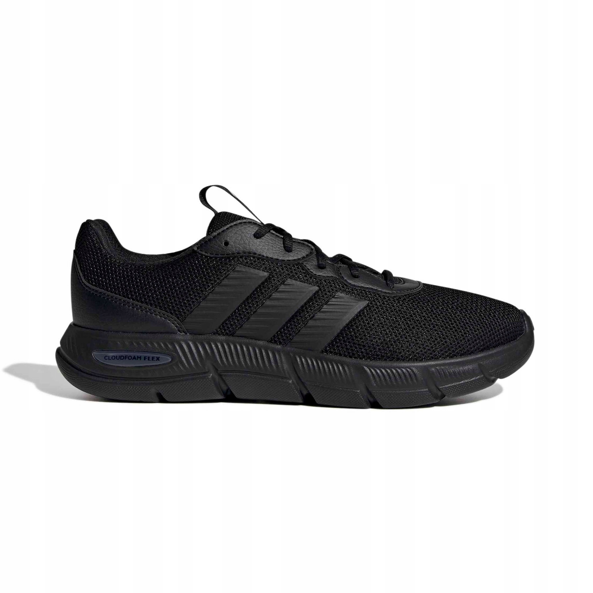 Adidas Cloudfoam Flex Laces HQ4855 pánské boty černé pohodlné, prodyšné