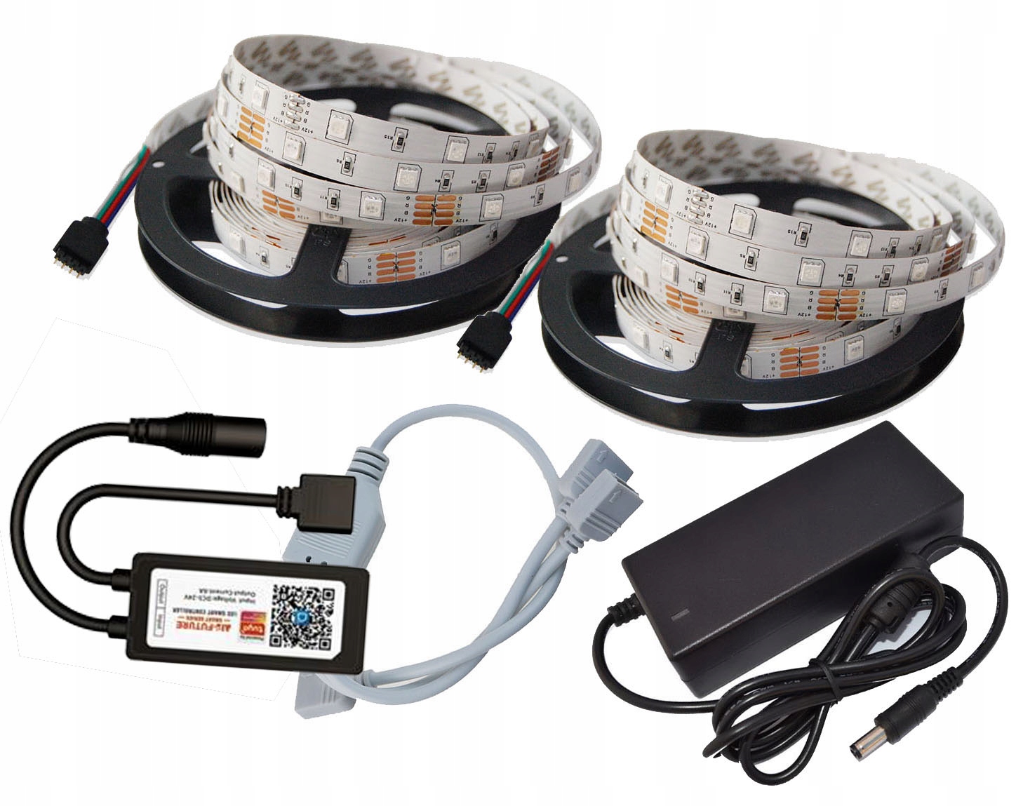 

Zestaw Taśma Listwa Led Rgb 10m WiFi Smart Tuya