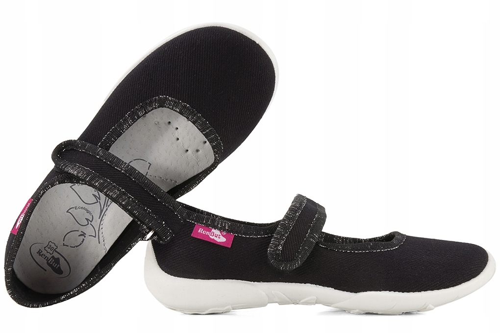 

Renbut 33-415 Balerinki Domowe Tekstylne Kapcie 28