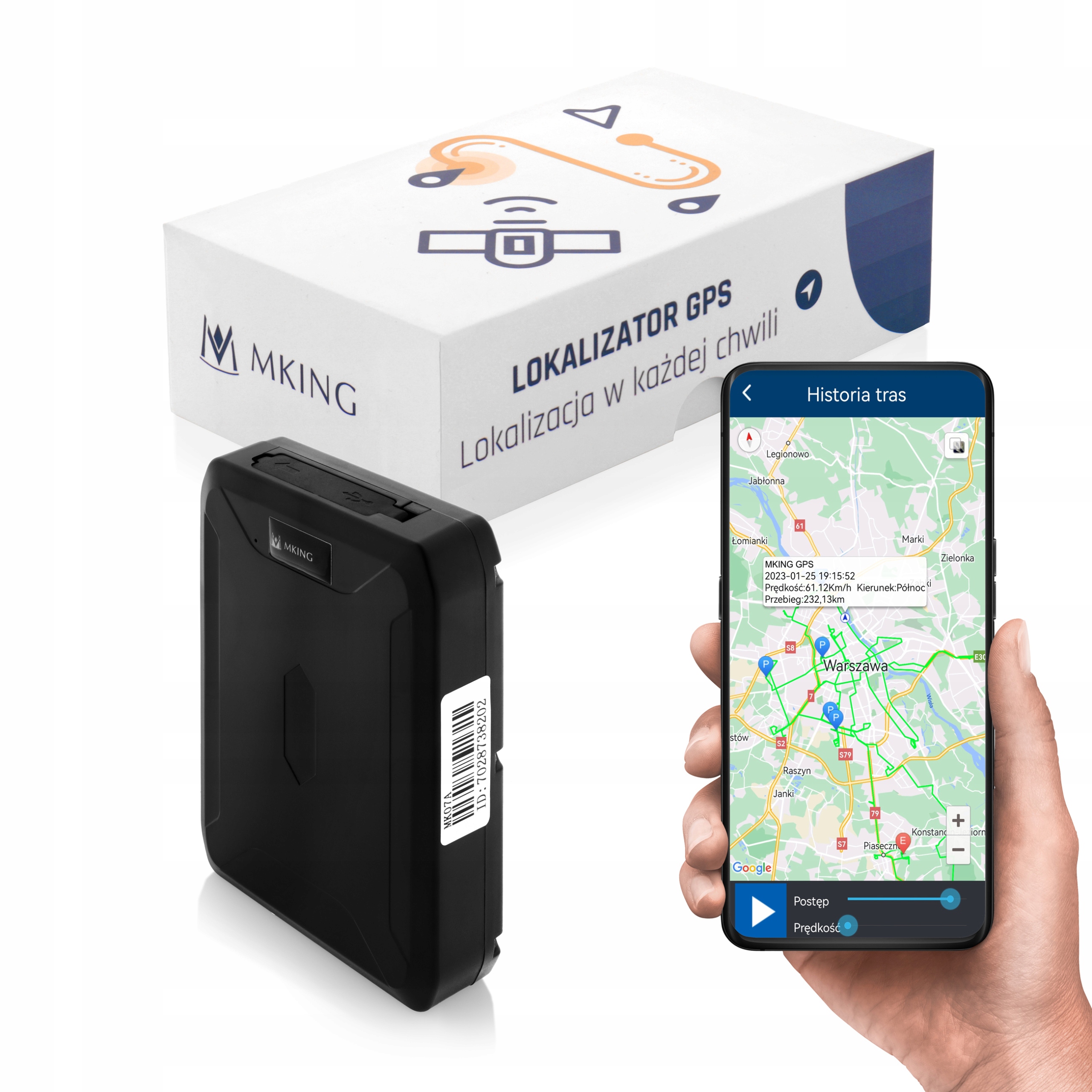 

Lokalizator Gps 120 dni Magnes Śledzenie Podsłuch