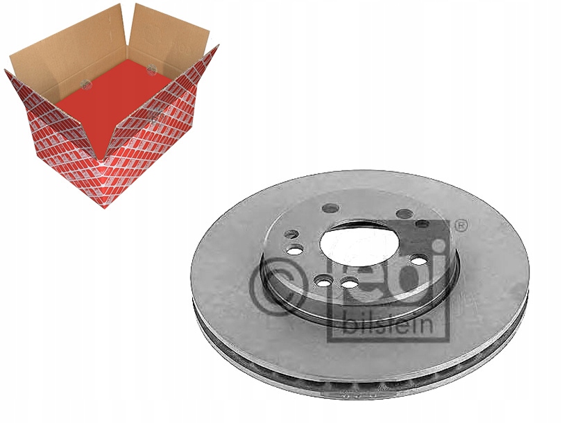 Feb10683 ТОРМОЗНІ ДИСКИ ГАЛЬМІВНЕszt. MERCEDES W124 93-9