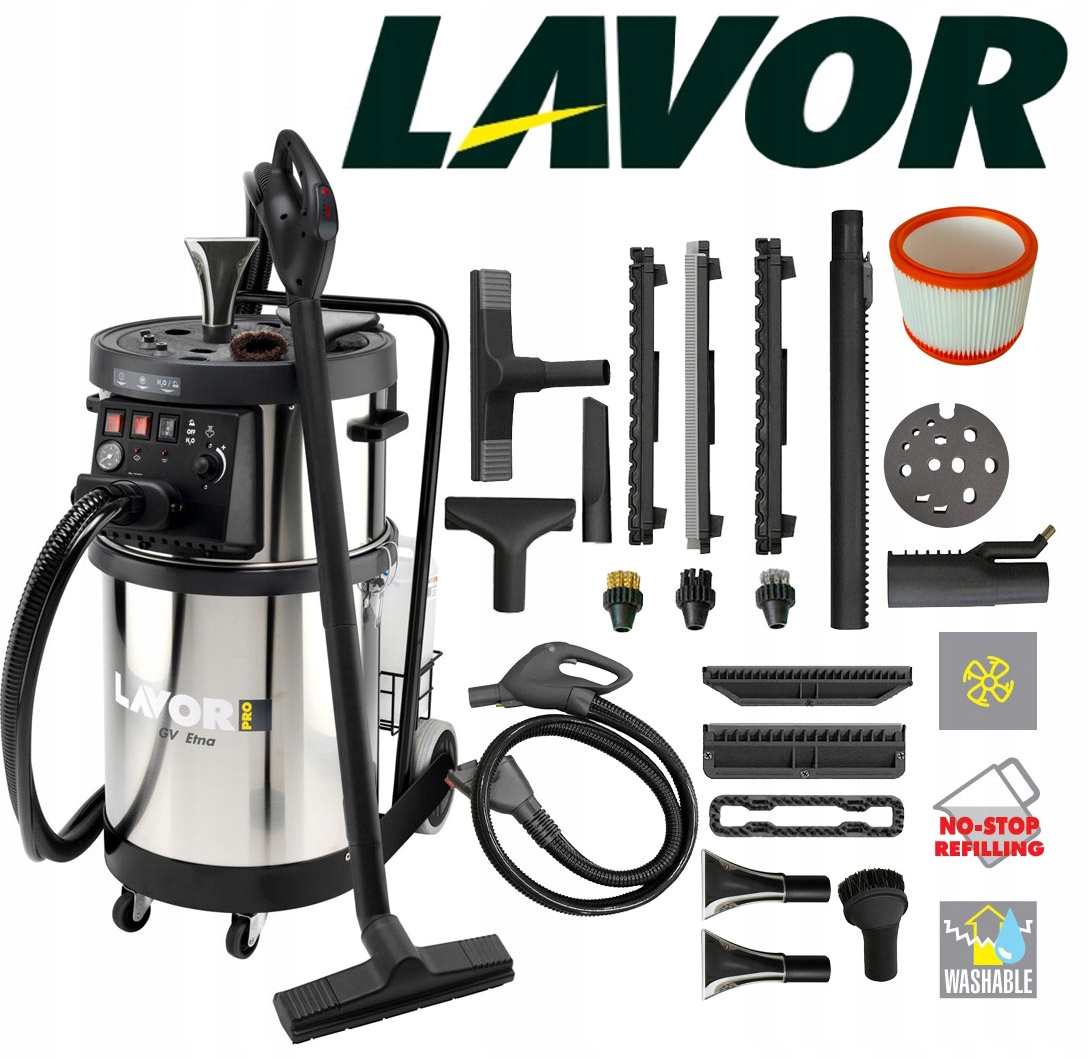 LAVOR GENERATOR PARY ODKURZACZ PAROWY ETNA 5.1 PRO