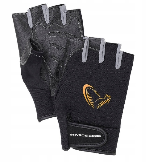 Savage Gear Rękawiczki Neoprene Half Finger XL