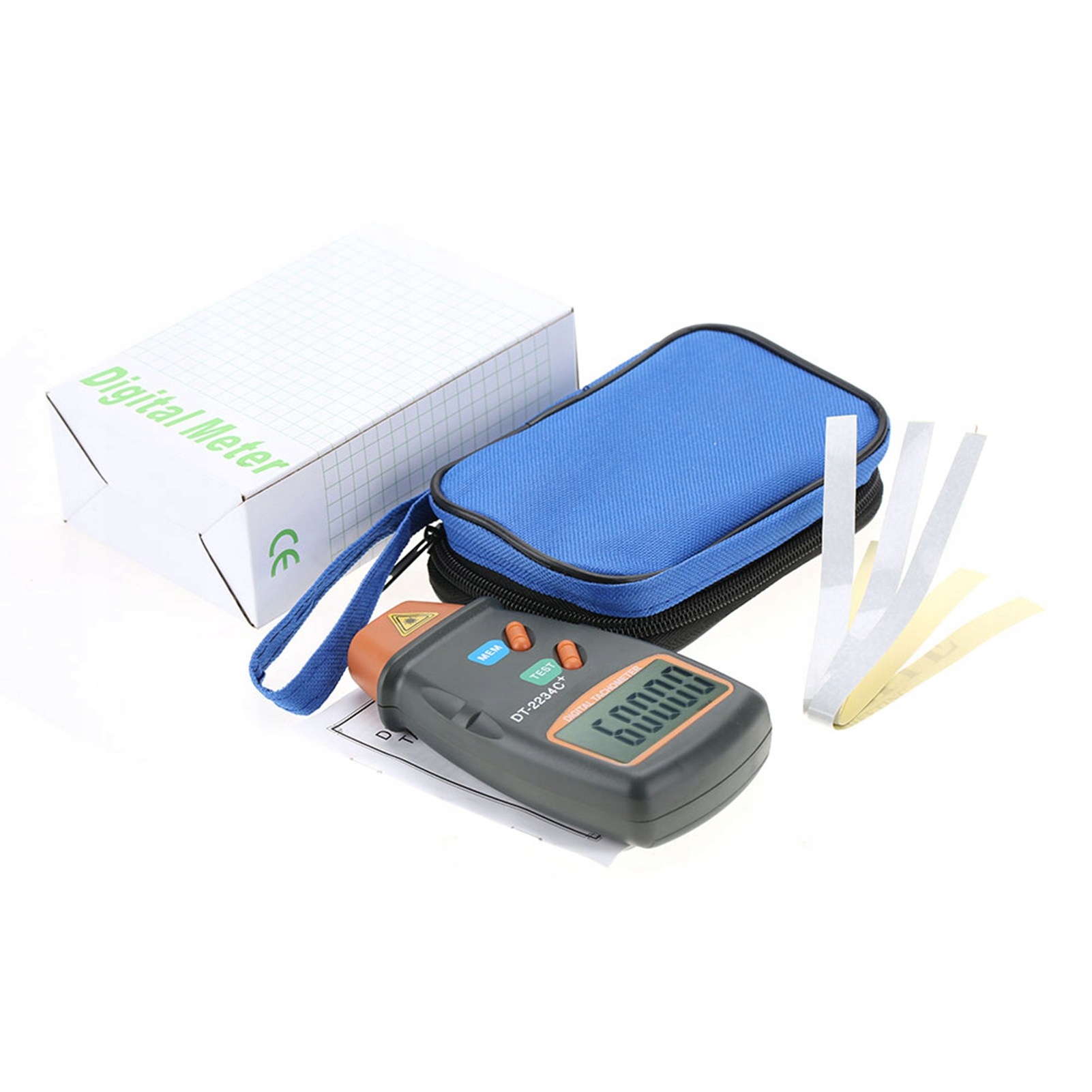 RPM ТАХОМЕТР LCD ЛАЗЕРНЫЙ ИЗМЕРИТЕЛЬ ОБОРОТОВ 99999