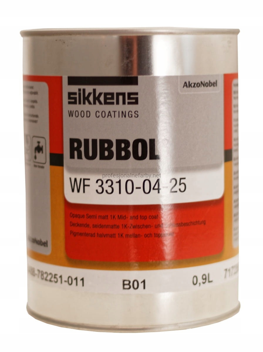 Sikkens Rubbol Wf 3310-04 1L barva bílá nebo libovolná barva dle palety Ral