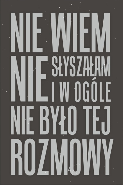 Tabliczka PRL 20x30 cm PRL94