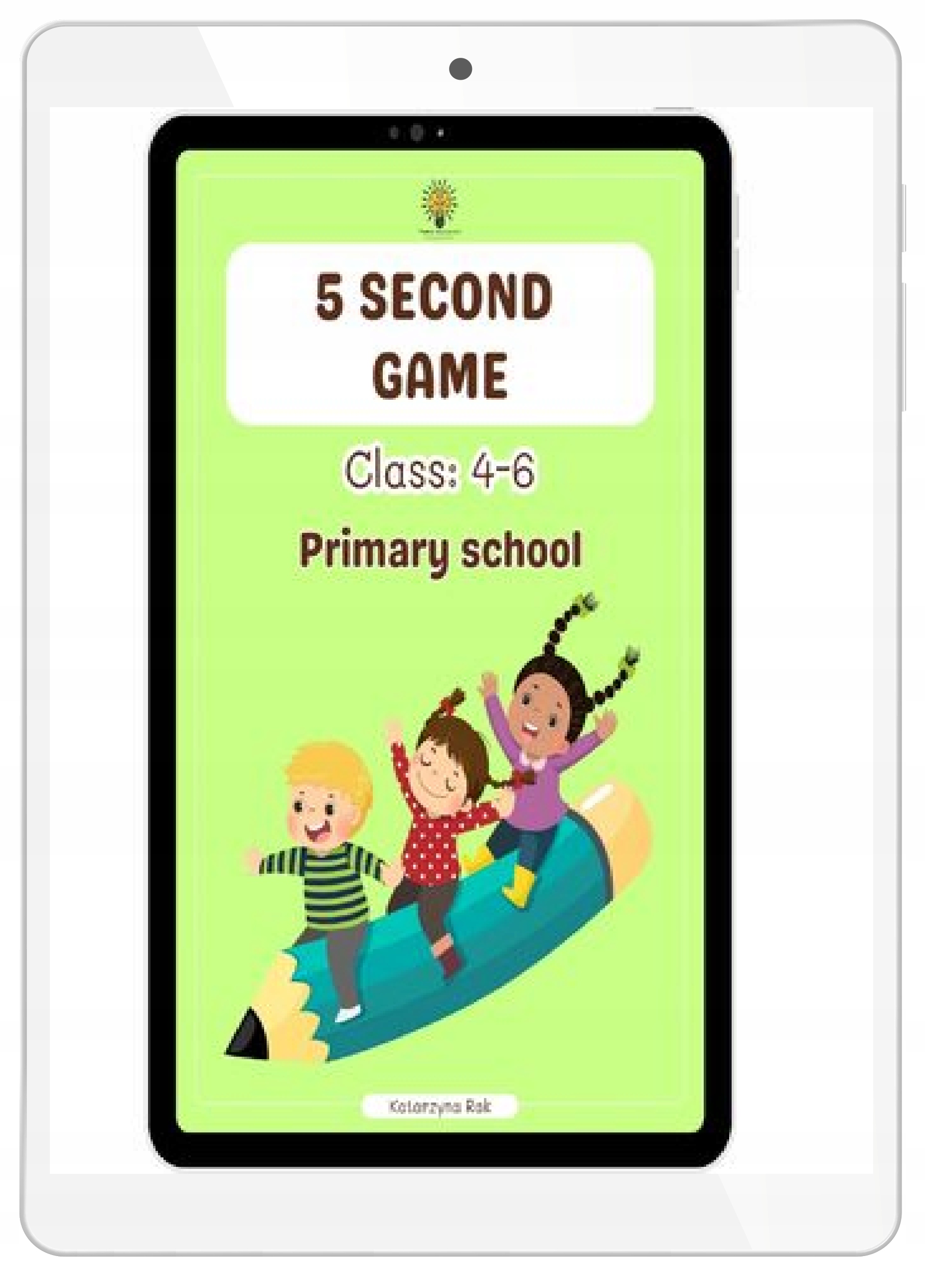5 Second game. Class: 4-6. Primary school