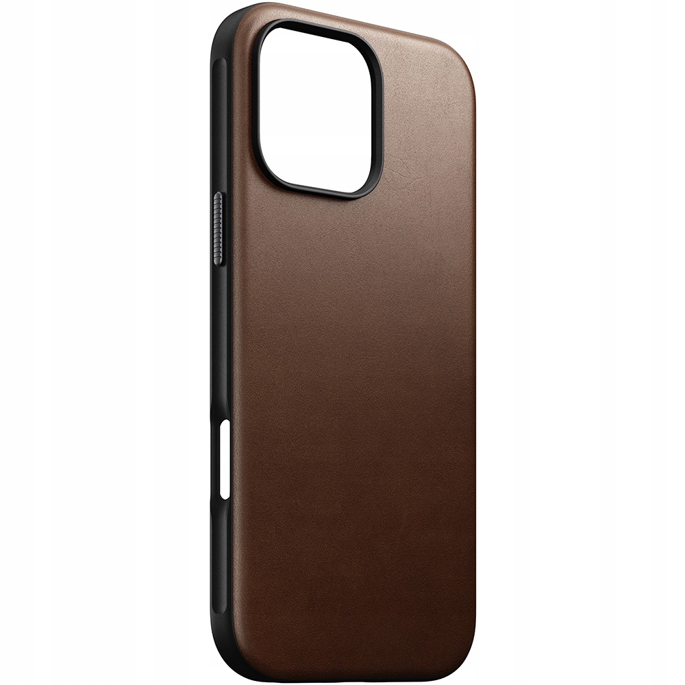 Zadní kryt Nomad pro Apple iPhone 16 Pro Nomad Modern Leather Brown