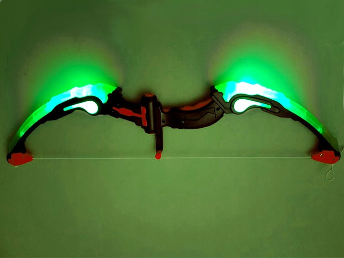 ŁUK DLA DZIECI ZESTAW ŁUCZNICZY ŚWIECI STRZAŁY Marka Pegaz