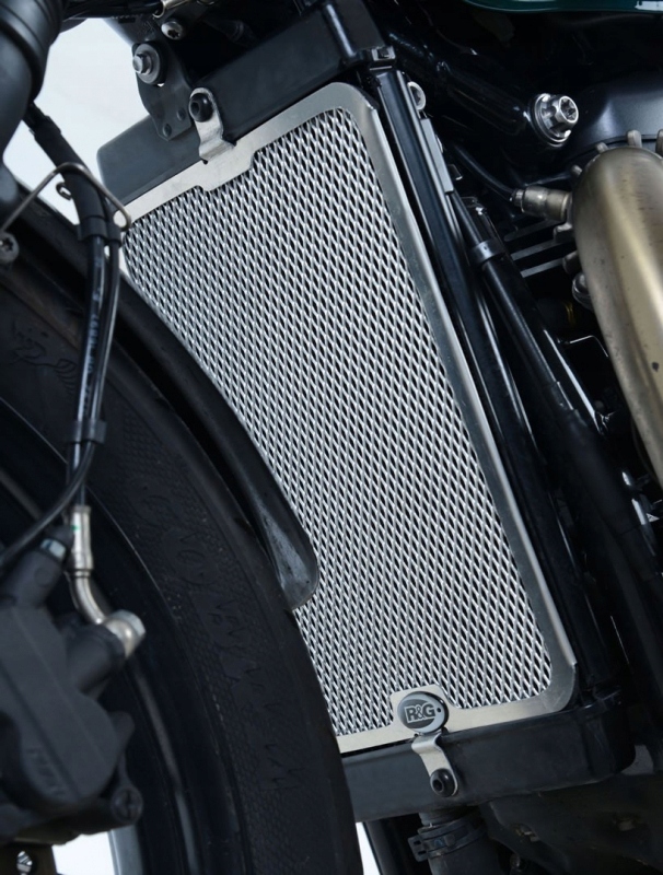 Kryt Chladiča Rg Racing Triumph Bonneville Bobber 17- Silver