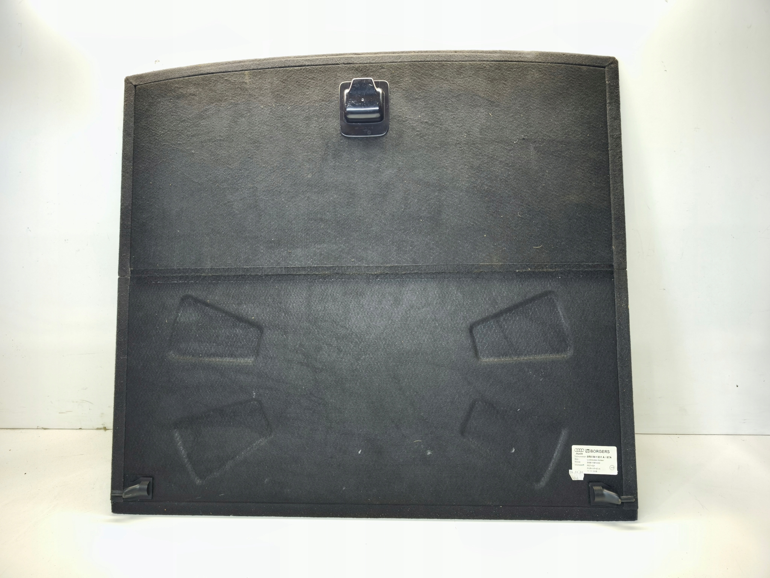 floor boot carpet AUDI Q5 8R 8R0861531A 87A