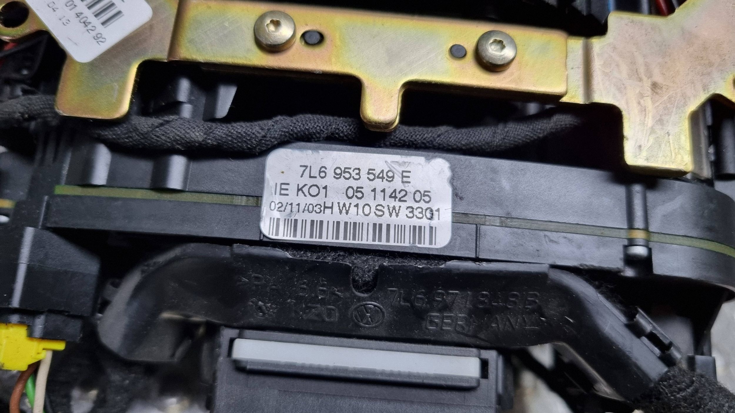 devio luci devio devio luci tergicristallo tergi anello airbag volante 7L6953507AE 7L6953549E VW TOUAREG e 7L