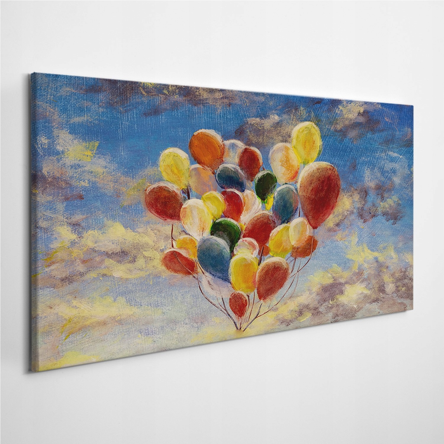 

Foto-obraz z zdjęciem Balony Niebo Chmury 100x50