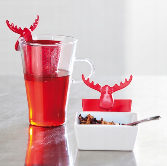 KOZIOL ZAPARZACZ RUDOLF - czerwony Kod producenta 3233013