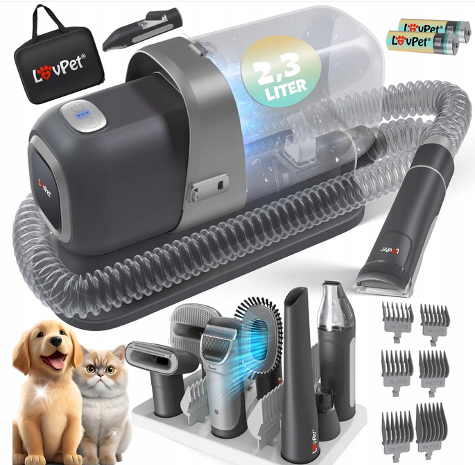 Maszynka Zestaw do pielęgnacji zwierząt Lovpet 300 W