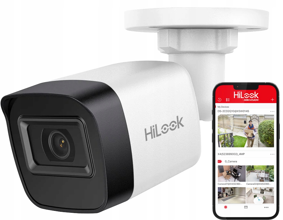 Vnútorná Ip kamera HiLook IPC-B141H-C Hilook Hikvision