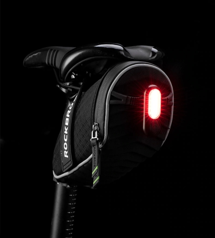 LAMPKA ROWEROWA KASK LED 5w1 USB AKUMULA Przód Tył Rodzaj brak informacji