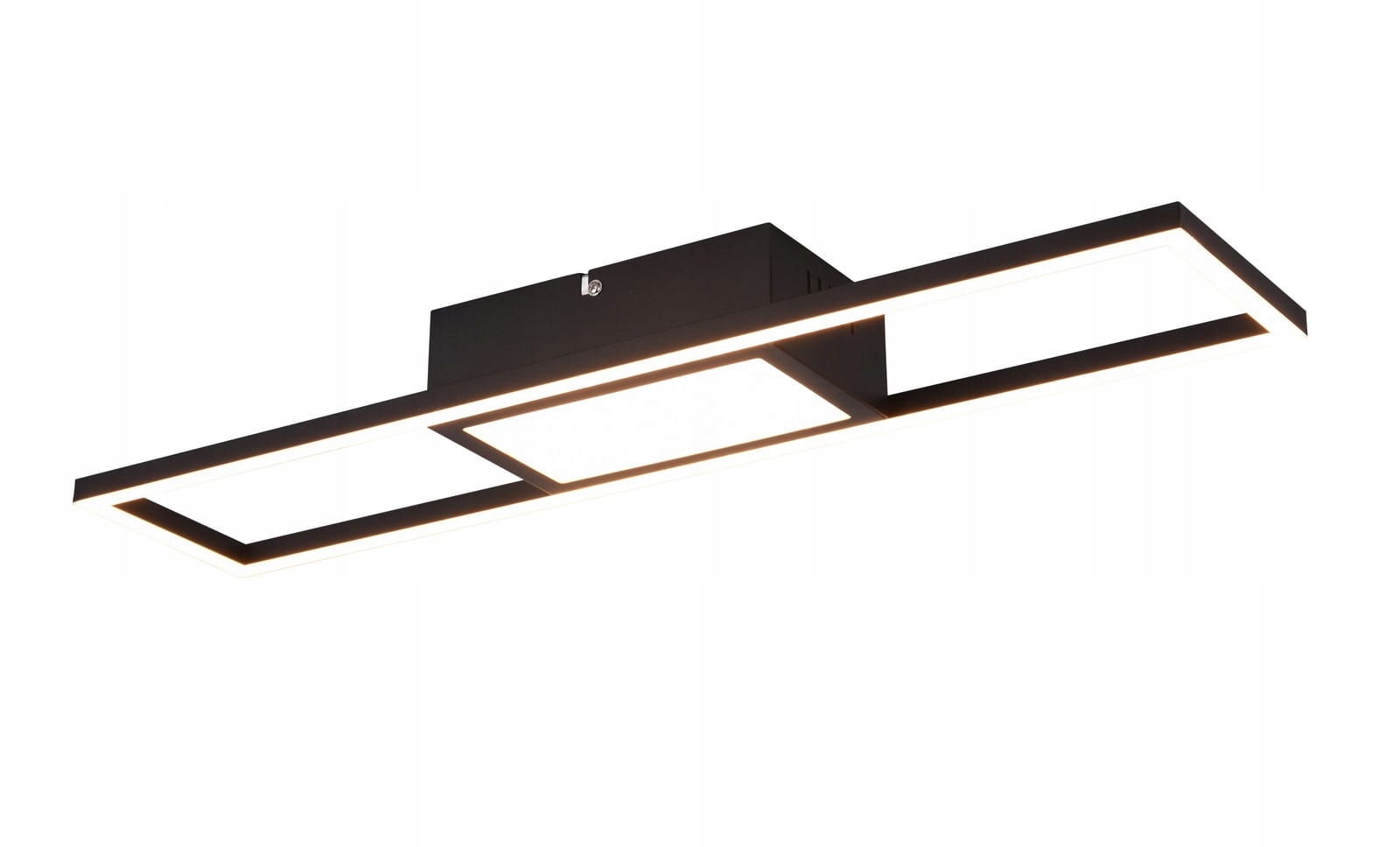 Stropná lampa stropné svietidlo s diaľkovým ovládaním čierna Rl
