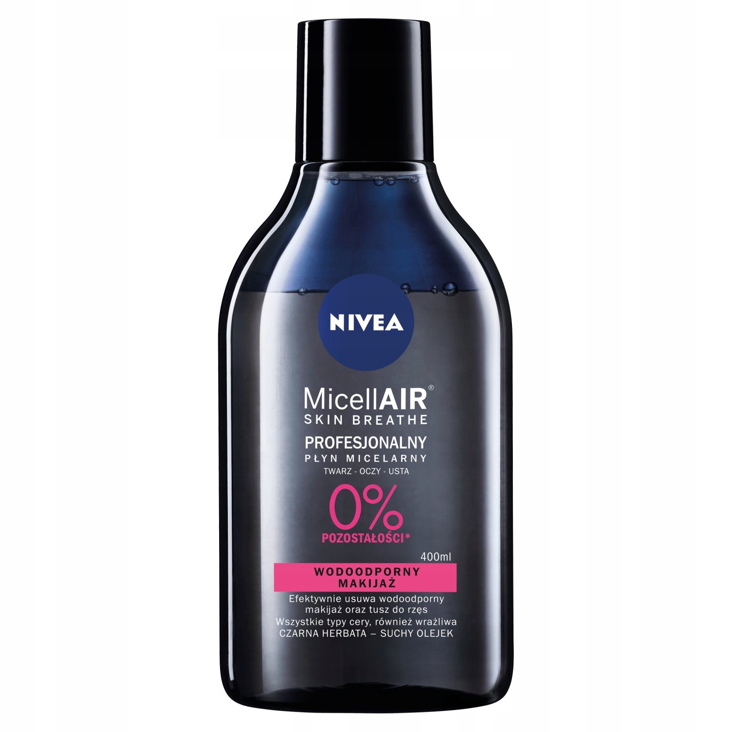 

Nivea Dwufazowy Płyn Micelarny Makijaż Wodoodporny