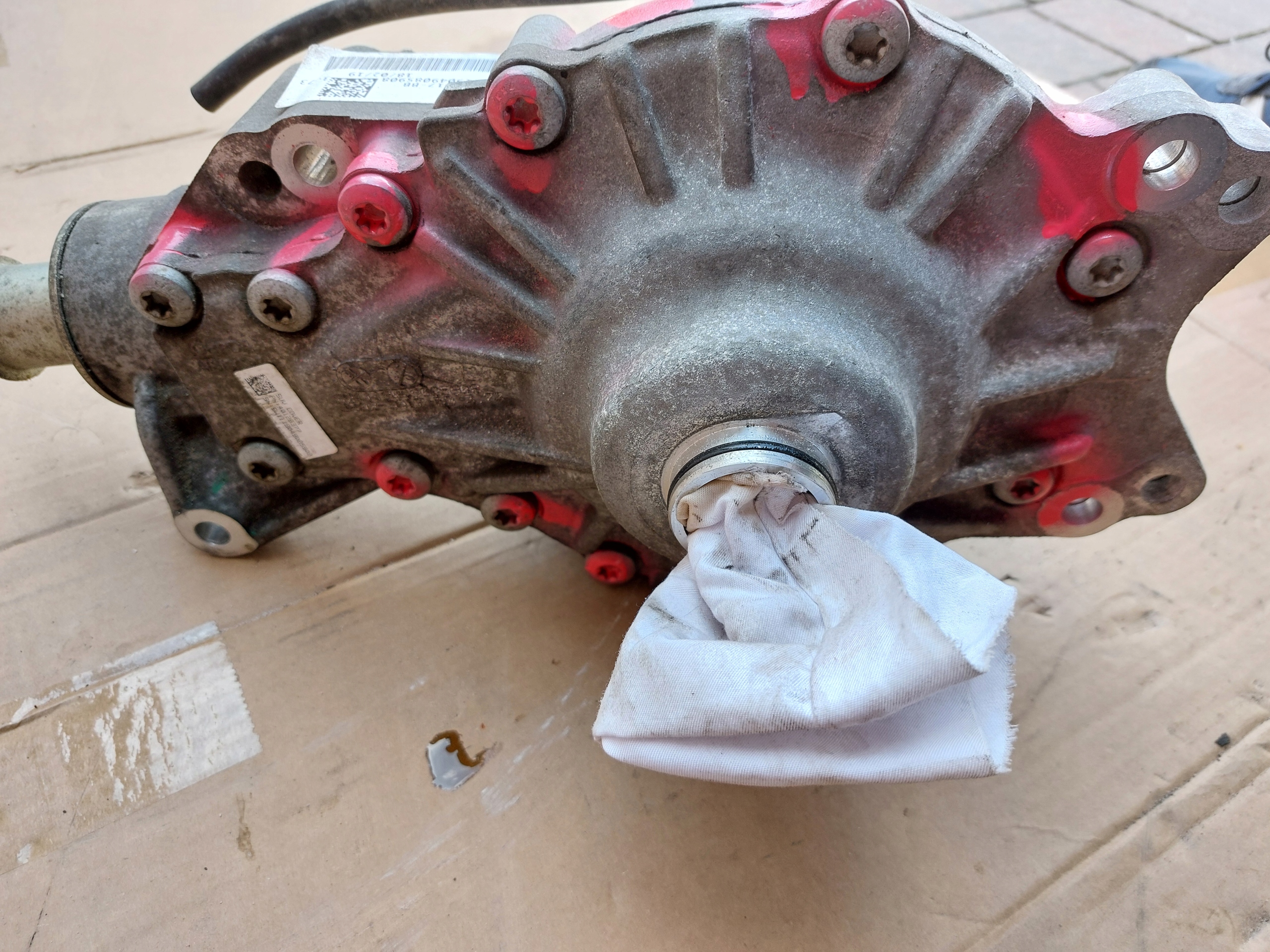 differential diff front Land Rover VELAR L560 J8A2-3017-BB 19r