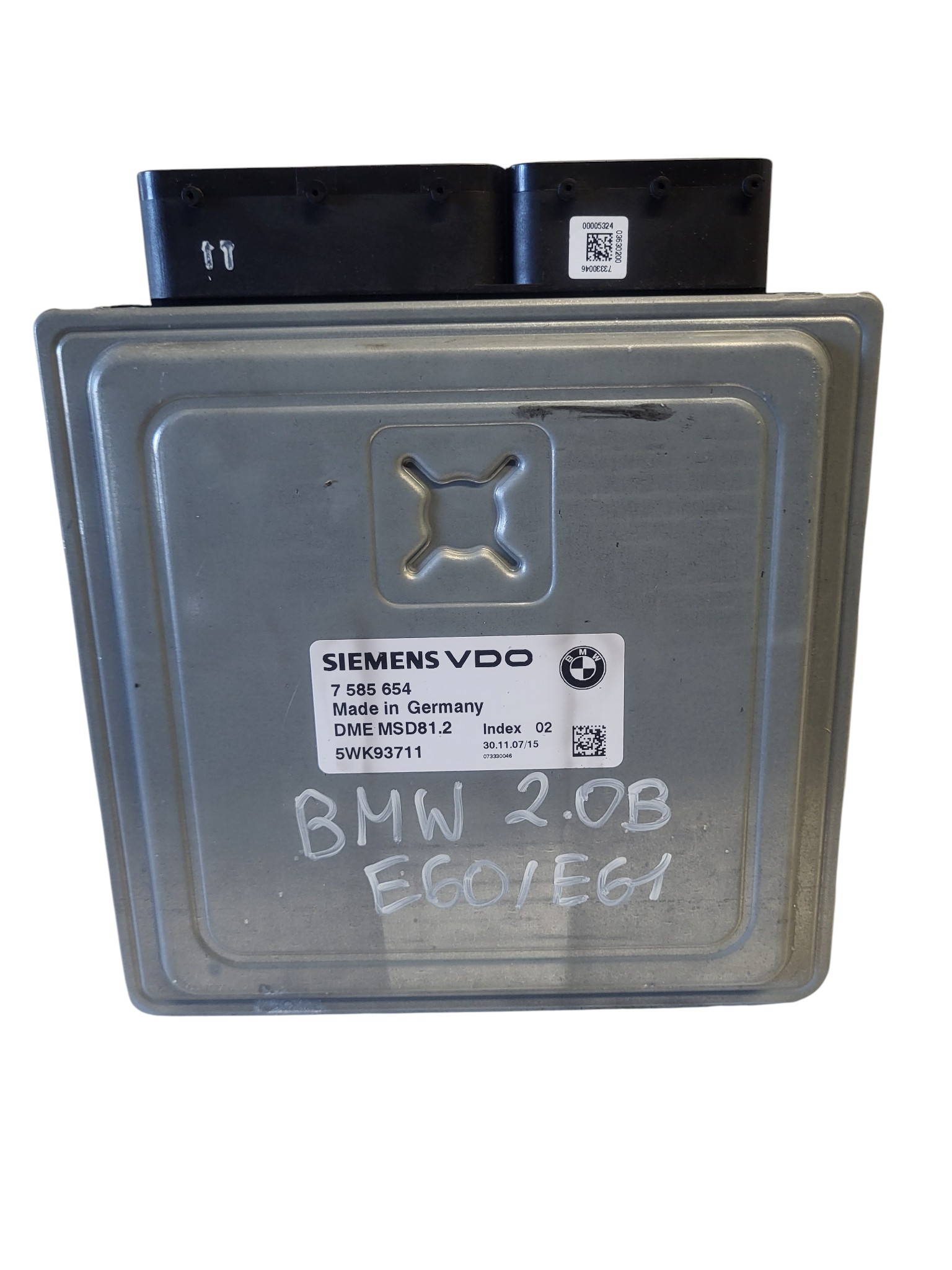 Computer DES MOTORS BMW E60 E61 2.0i N43 7585654