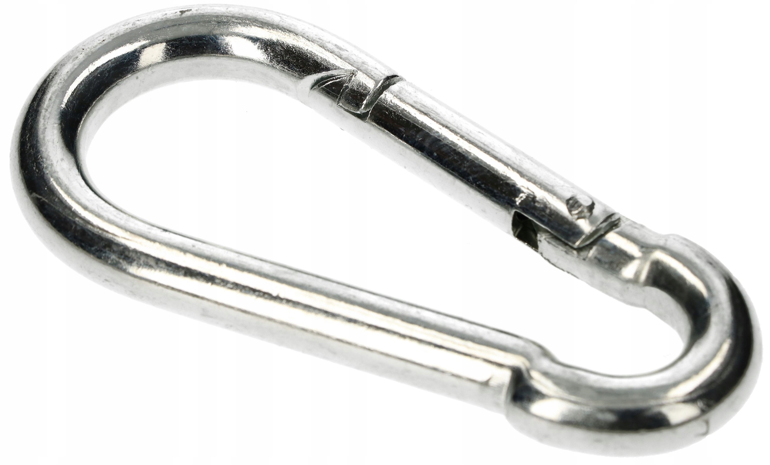 KARABIŃCZYK STRAŻACKI ZACZEP KARABINEK HAK LIN 80 OCYNKOWANY Długość (mm) 80