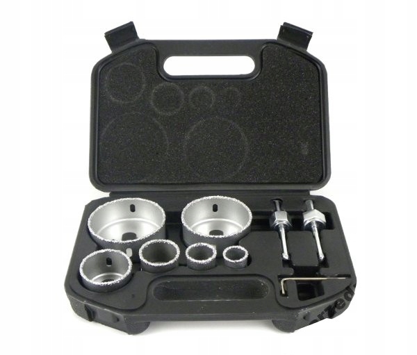 

Otwornice Wolframowe Do Glazury Płytek Płyt 9 elem