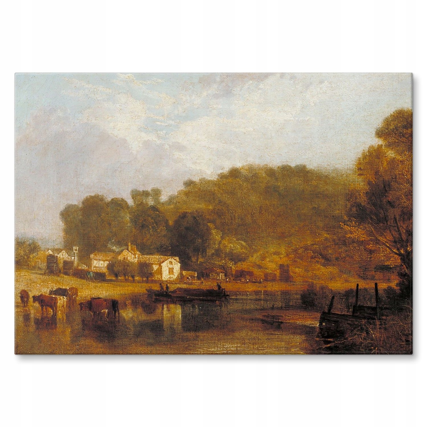 Kovový plakát Cliveden on thames Turner Szyld Plech 30 x 42 cm Dárek