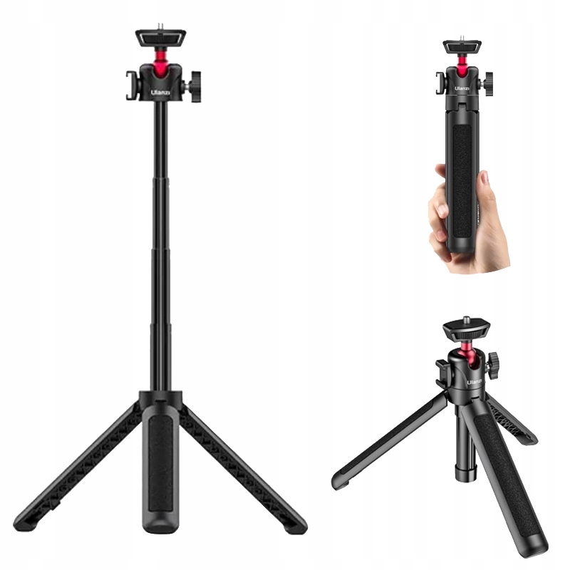 Ulanzi MT-16 Statyw Stojak Vlog Do Aparatu Selfiestick Głowica Kulowa